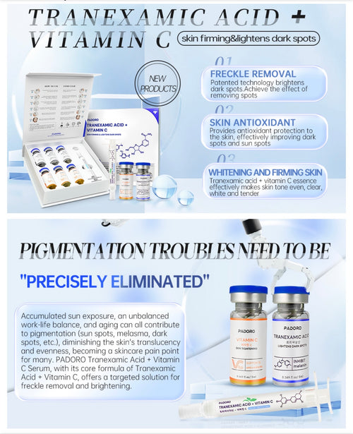 Padoro Gold Vitamin C Serum with Tranexamic Acid