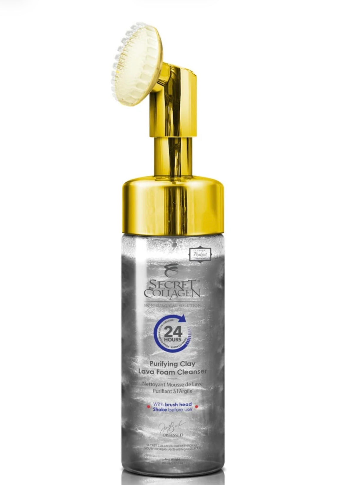 Secret Collagen Purifying Clay Lava Foam Cleanser