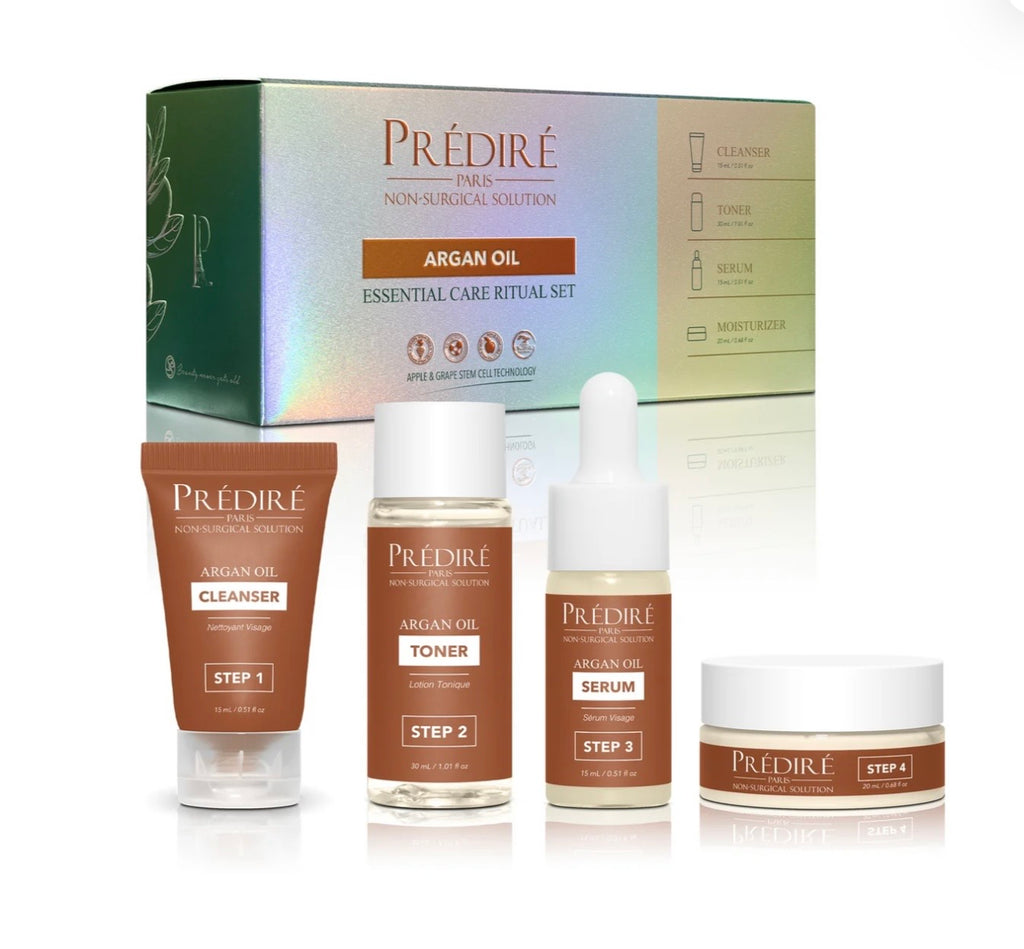 PRÉDIRÉ PARIS Argan Oil Essential Care Ritual TRAVEL Set