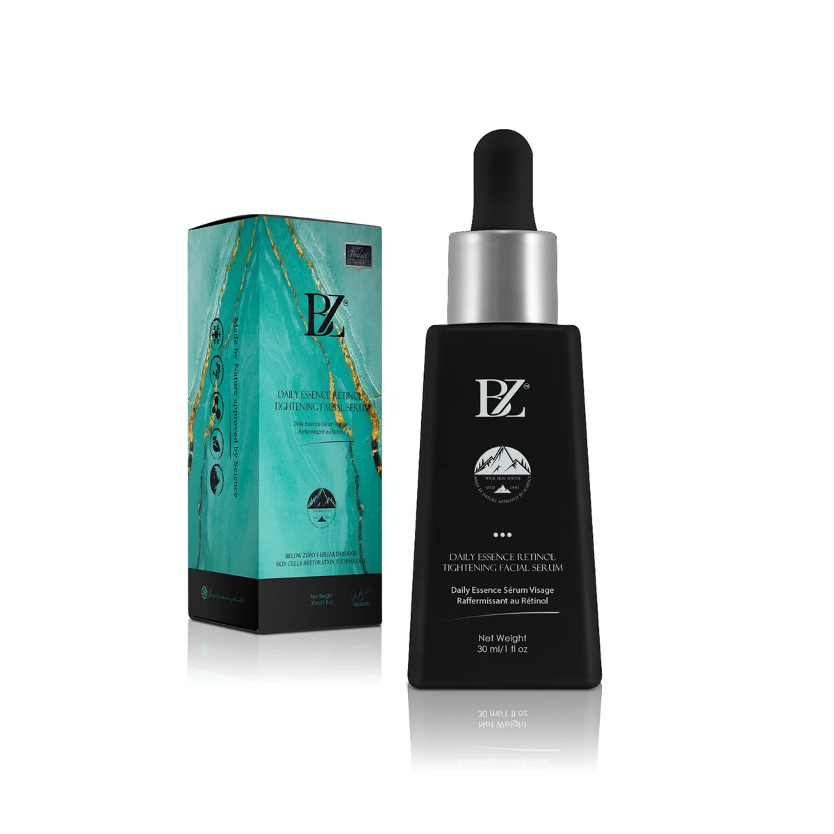 Below Zero Daily Essence Retinol Tightening Facial Serum