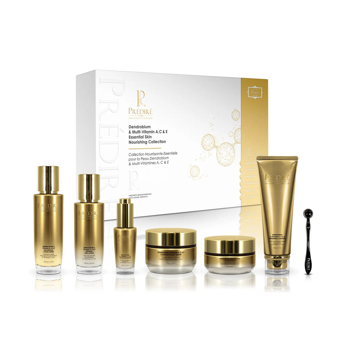 PRÉDIRÉ PARIS Dendrobium & Multi-Vitamin A, C & E Essential Skin Nourishing Collection
