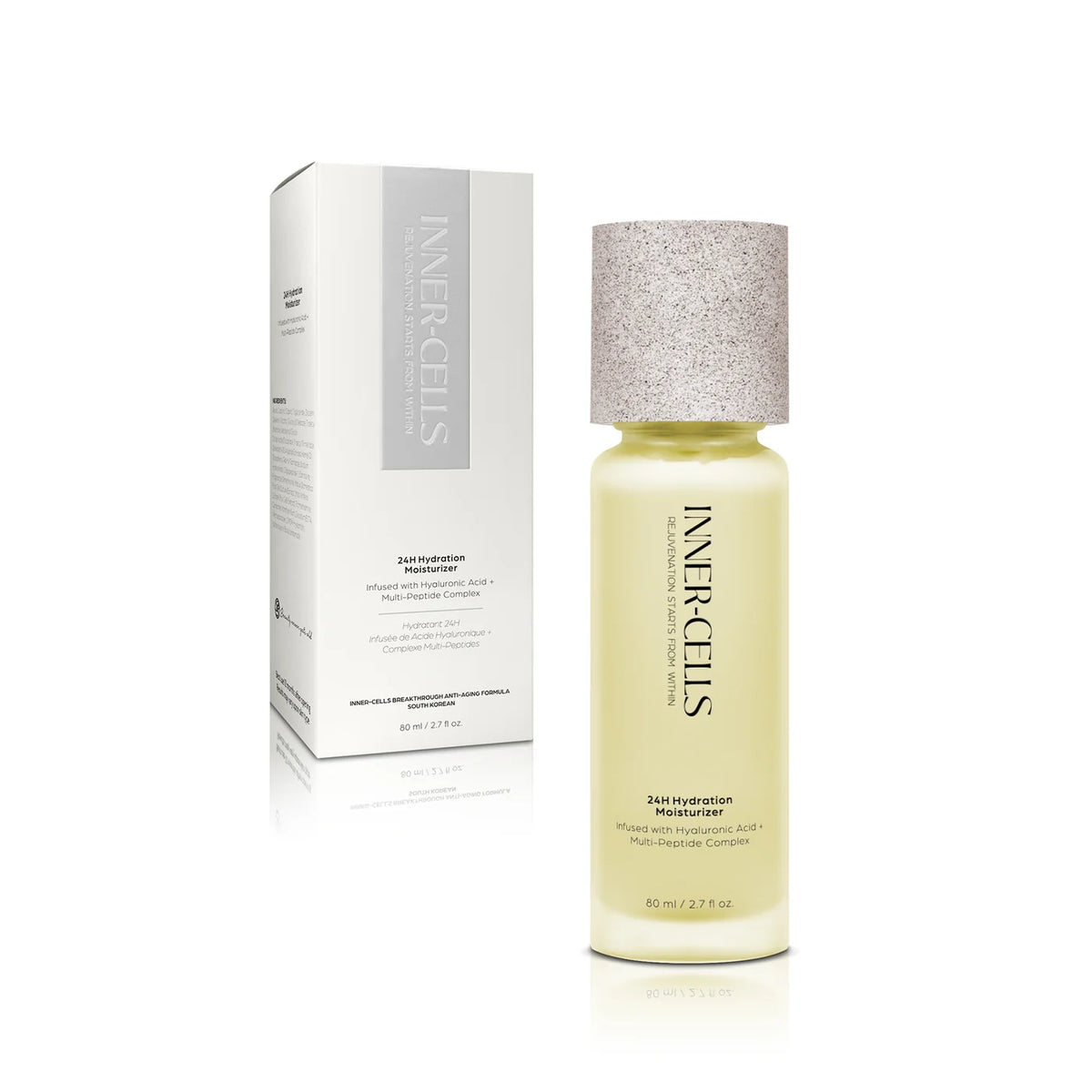 Inner Cells 24H Hydration Moisturizer Infused with Hyaluronic Acid + Multi-Peptide Complex